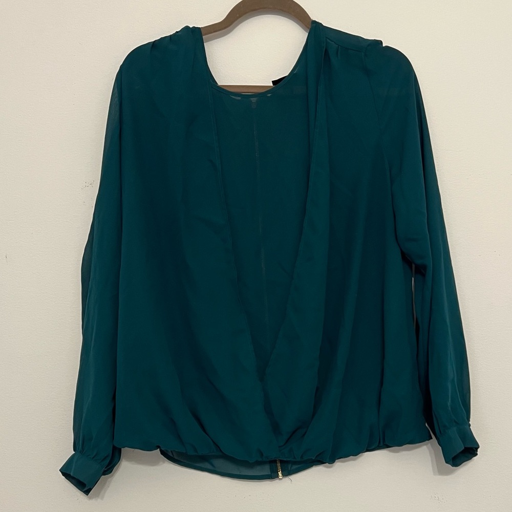 TARGET - green blouse